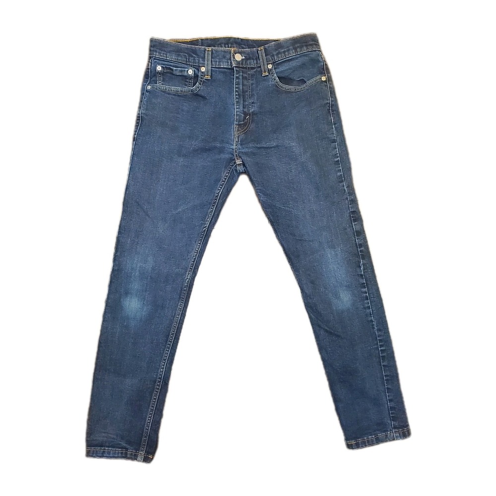 Levis 512 Men's Jeans Size 32x30 Blue Medium Wash Slim Taper Fit Classic Denim